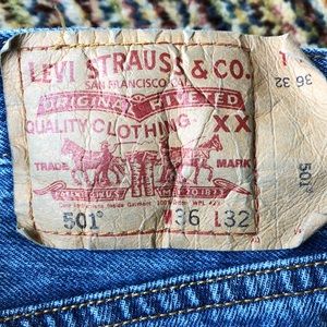 Levi’s 501 jeans